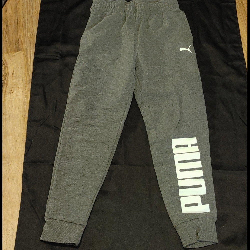 Little boys Puma sweatpants